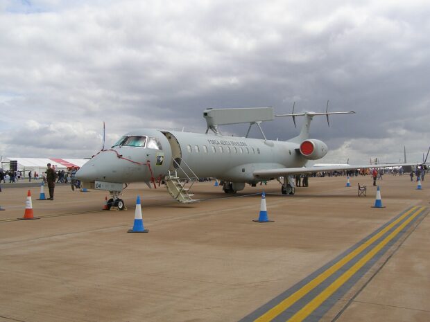 Embraer EMB-145 AEW&C ou E-99 da Força Aérea Brasileira.