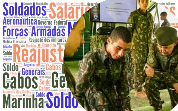Reajuste dos militares deixa tropa inquieta e reclamando pelas redes sociais