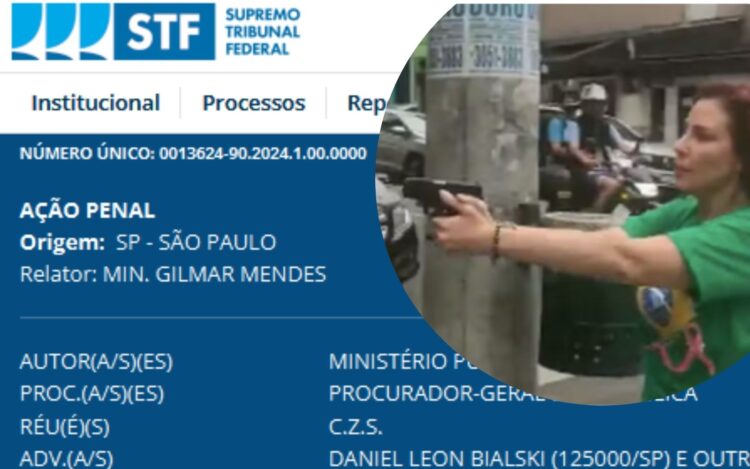 Carla Zambelli processada por porte de arma ilegal - caso no stf