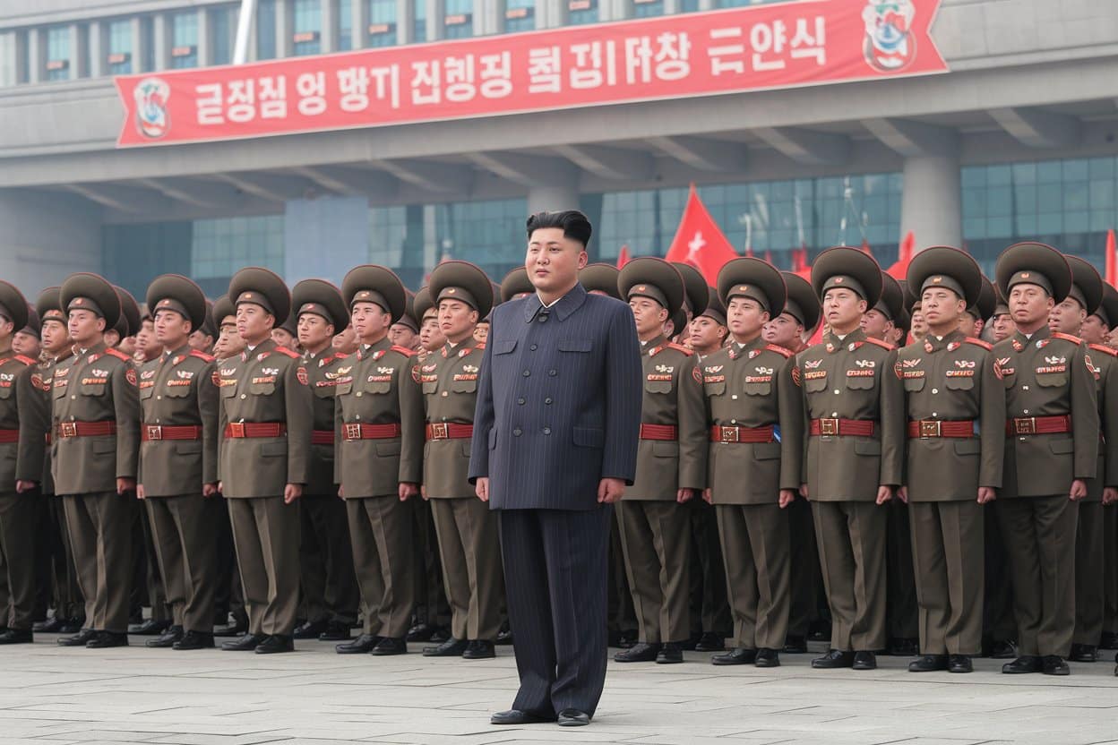 Kim Jong-un alerta para uma nova era de conflitos e exige um Exército Norte-Coreano mais poderoso, moderno e implacável para enfrentar guerras que se tornaram inevitáveis