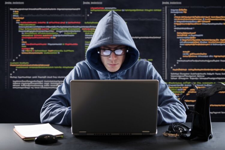 Imagem de um Hacker criado por IA