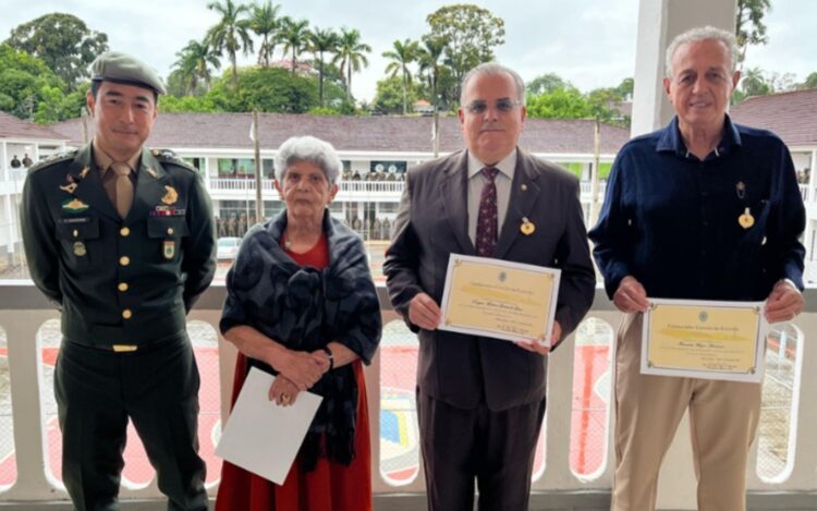 Exército homenageia desembargador - Crédito  Divulgação  TJMG