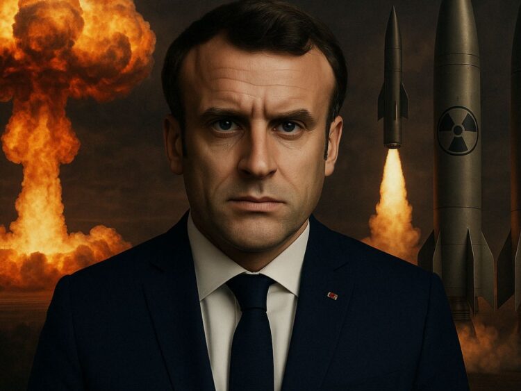 emmanuel macron quer que a França seja o escudo nuclear da Europa