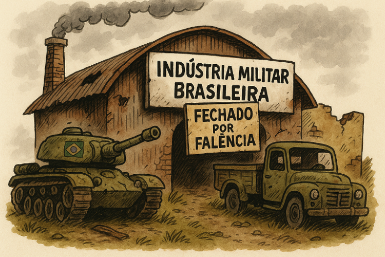 Brasil tem tecnologia militar, mas falta o principal: vontade política de defender o próprio país.