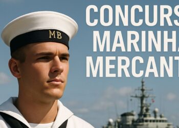 Concurso da Marinha Mercante abre 374 vagas com formação gratuita e salário de R$1.644,92 durante o curso