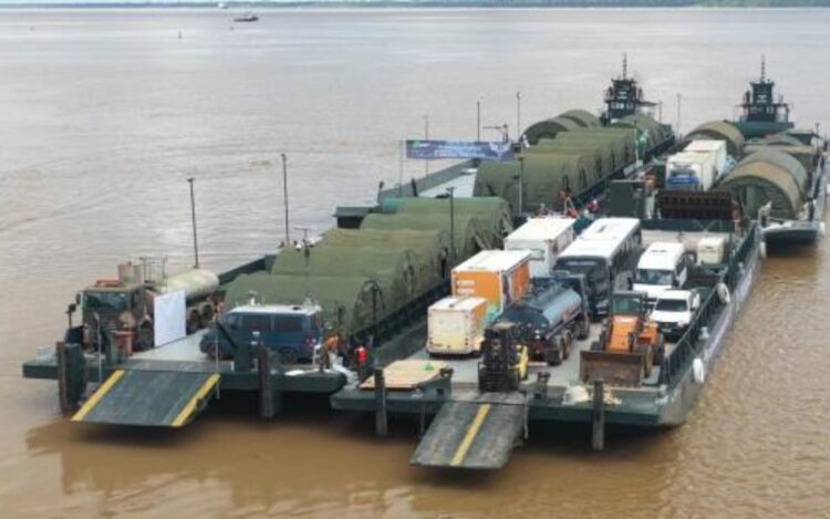 Exercício da FAB com Voluntários do Sertão na Amazônia par aa operação Excelsior 2025