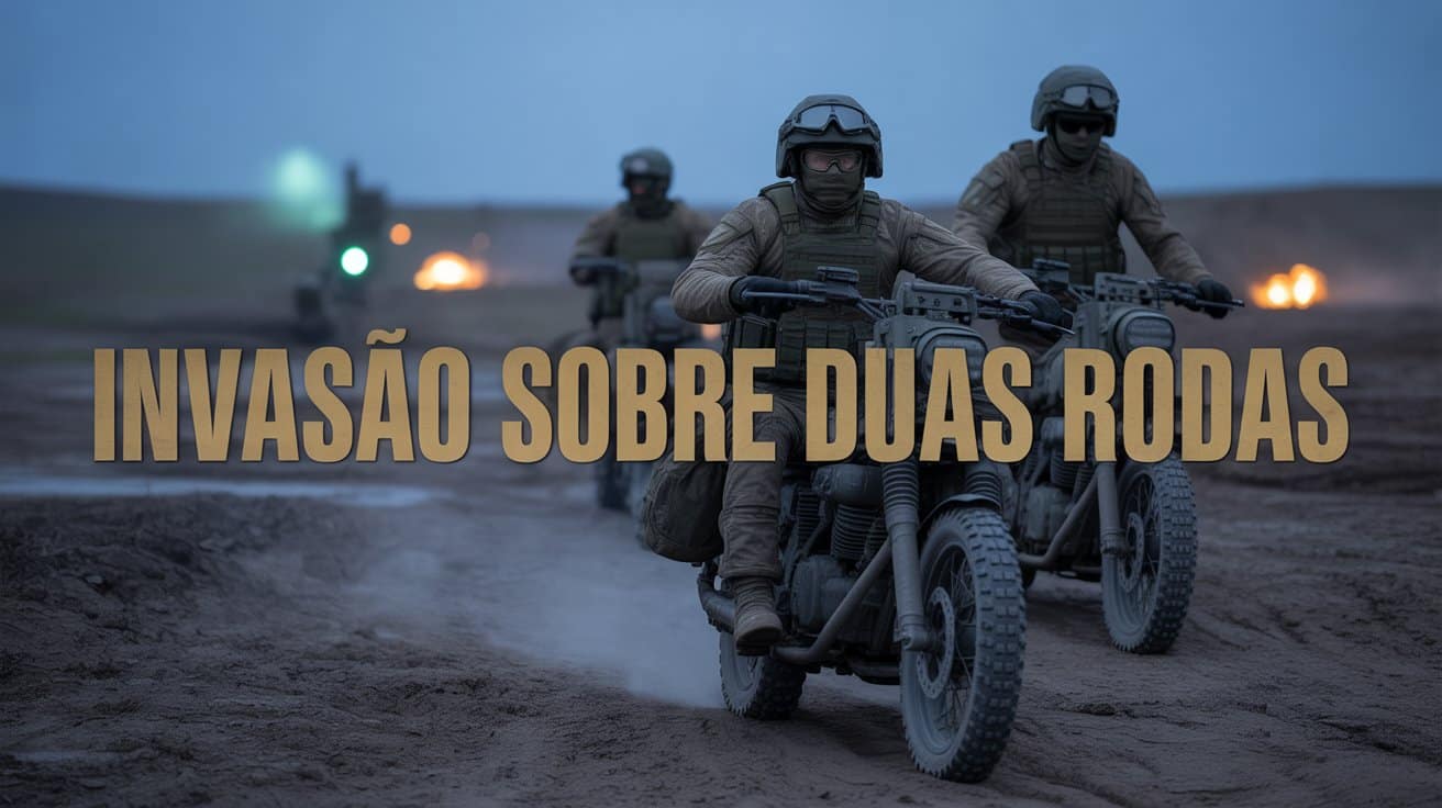 Motos de Guerra na Ucrânia: a nova arma secreta que dribla drones russos e invade território inimigo