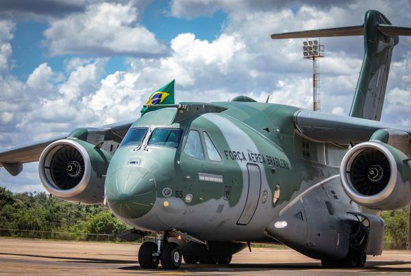 KC-390 Millennium da Força Aérea Brasileira: aeronave é um marco na indústria militar do Brasil.