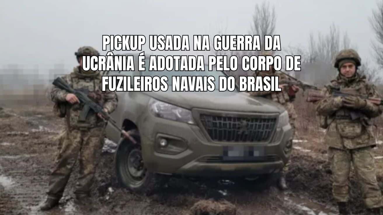 Pick-up testada na guerra da Ucrânia deve substituir Land Rovers do Corpo de Fuzileiros Navais do Brasil: das 160 defender da Marinha, 110 estão inoperantes