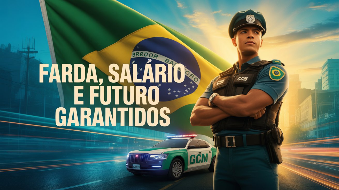 A carreira pública que mudou a vida de milhares de brasileiros: O guia definitivo para virar guarda municipal e garantir estabilidade, farda e salário acima da média