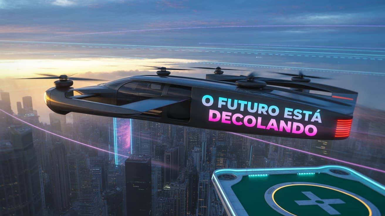 Governo aposta milhões em projeto que pode revolucionar o transporte no Brasil: Embraer recebe R$ 90 milhões da Finep para impulsionar o ‘carro voador’