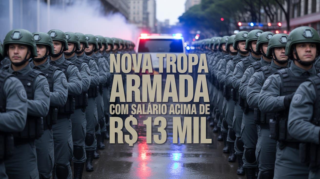 Guarda Municipal lança edital interno para nova tropa armada com salários acima de R$ 13 mil e número recorde de vagas