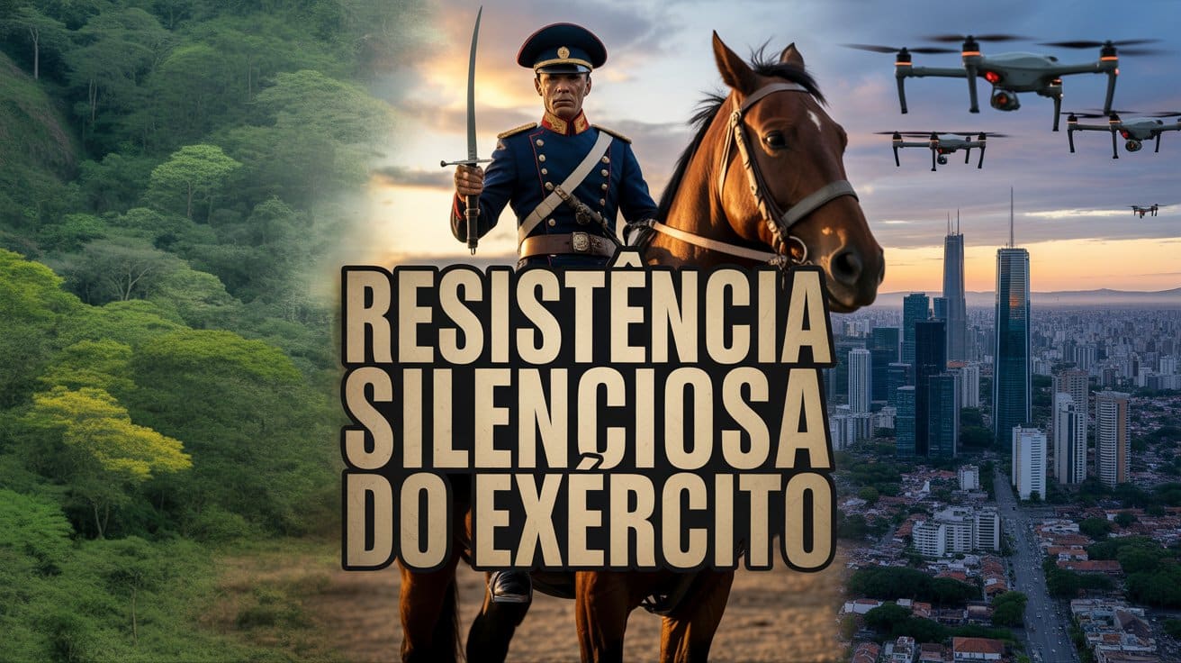 Enquanto o mundo fabrica armas invisíveis, o Exército brasileiro ainda aposta em cavalos: a força silenciosa que resiste à era dos drones e da guerra digital
