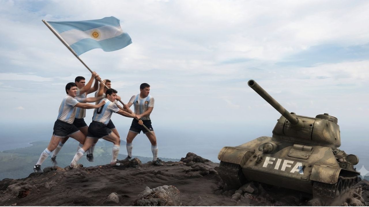 A guerra fisiológica da FIFA contra a Argentina