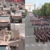 França usa desfile do Dia da Bastilha para enviar um grande recado militar à Rússia em meio à guerra na Ucrânia
