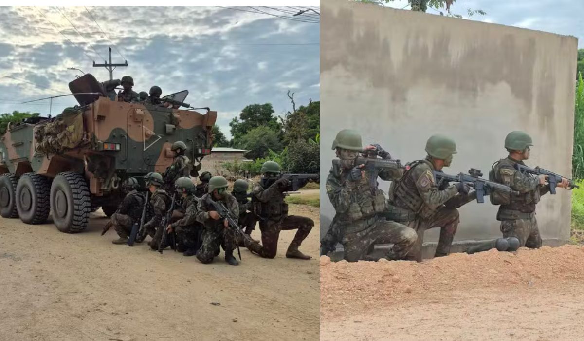 Exército leva 1,1 mil militares, 39 blindados e A-29 à Amazônia em simulação de guerra de 550 km com sensores que registram “mortos” e “feridos” em tempo real