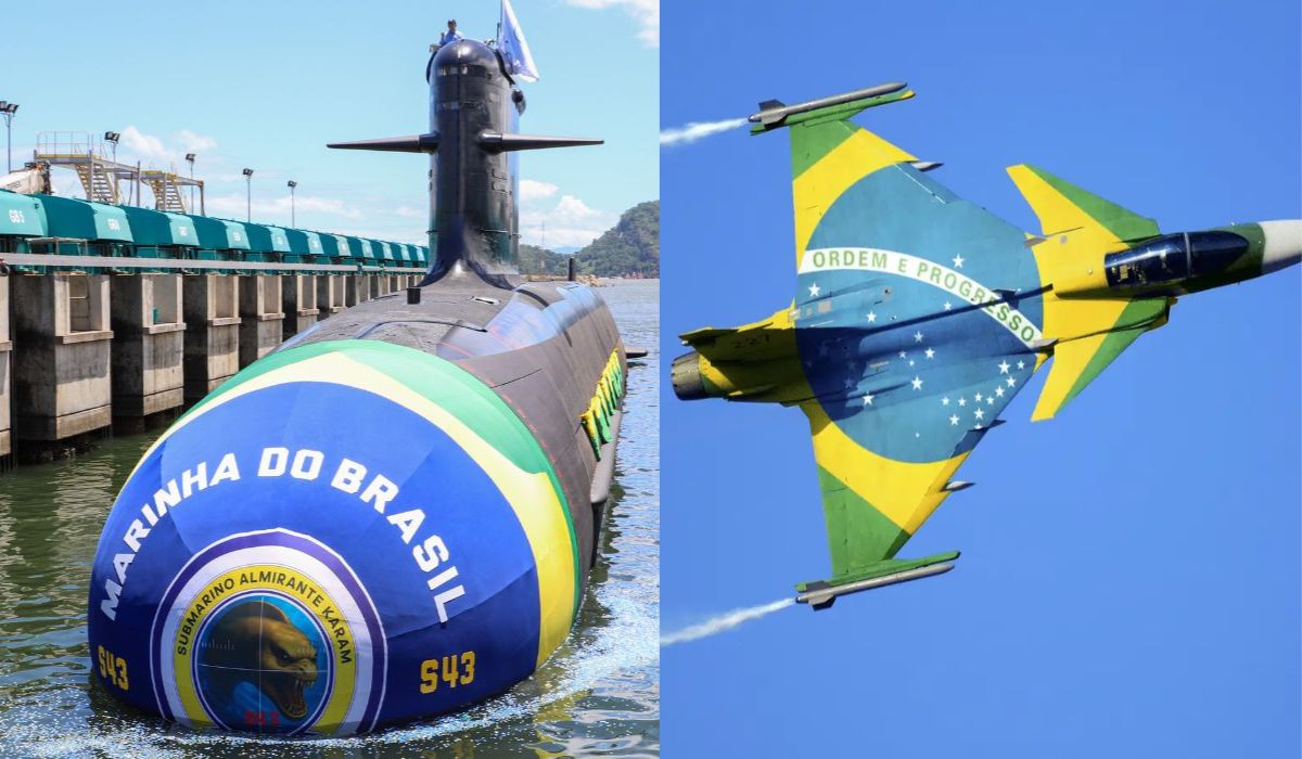 Marinha recebe R$ 1,4 bilhão, multiplica verba nuclear por 4,5 e toma do Gripen liderança dos gastos militares enquanto Brasil avança no reator do submarino Álvaro Alberto
