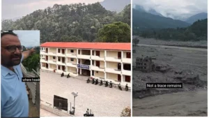 Diretor de escola salva 1.643 crianças minutos antes de tsunami de terra no Nepal sorretar completamente escola