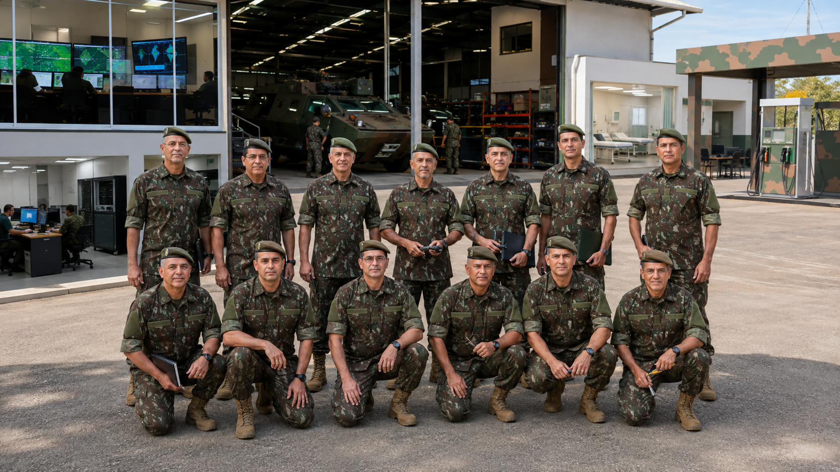 Exército mantém 13 militares da reserva por mais dois anos em funções que vão do SISFRON à manutenção de blindados, hospitais, pagamentos e posto de combustível