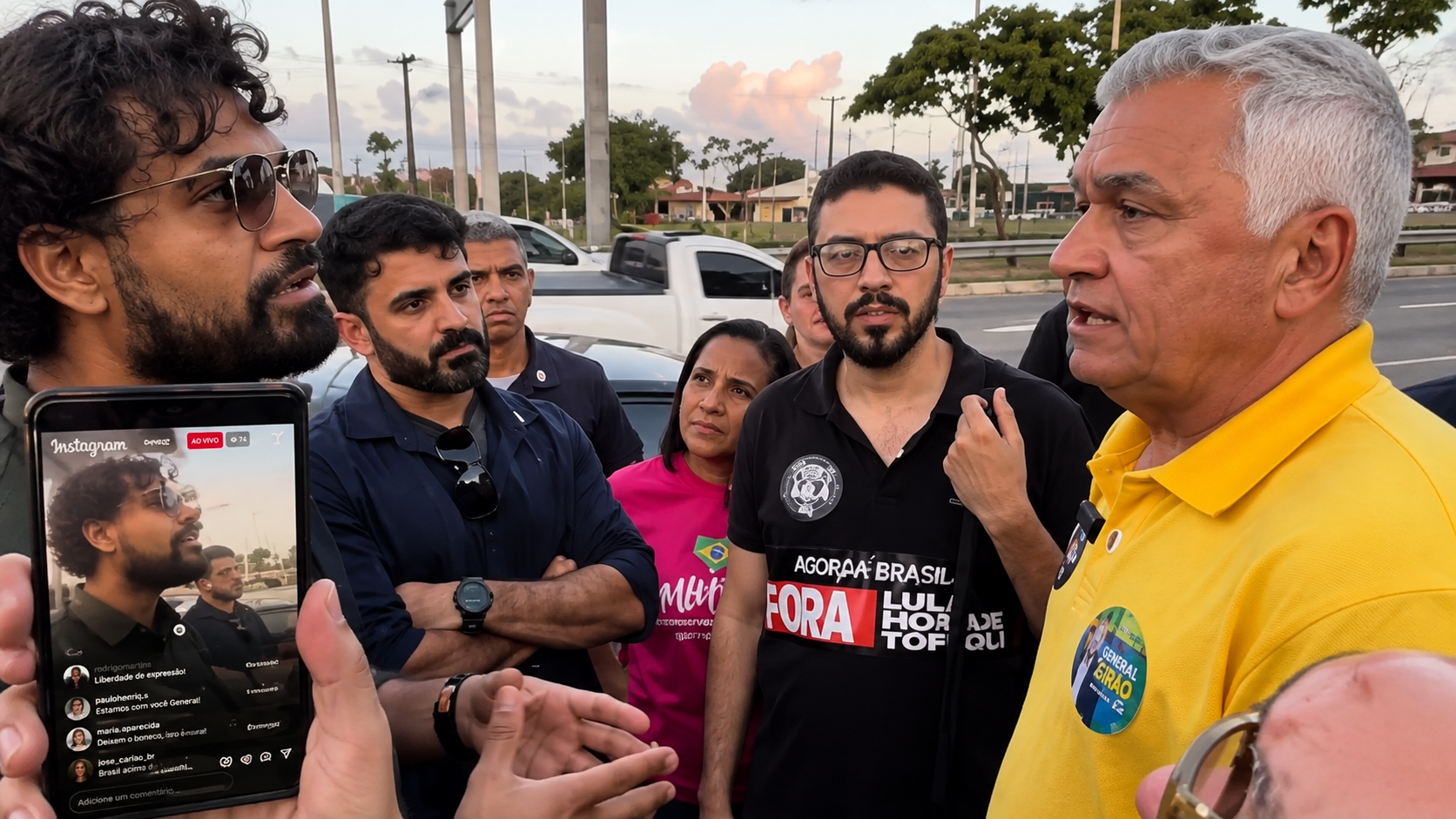 Após enfrentar delegado da PF por “Pixuleco” de Lula, General Girão leva caso ao Ministério Público Federal e cobra explicações sobre atuação dos agentes