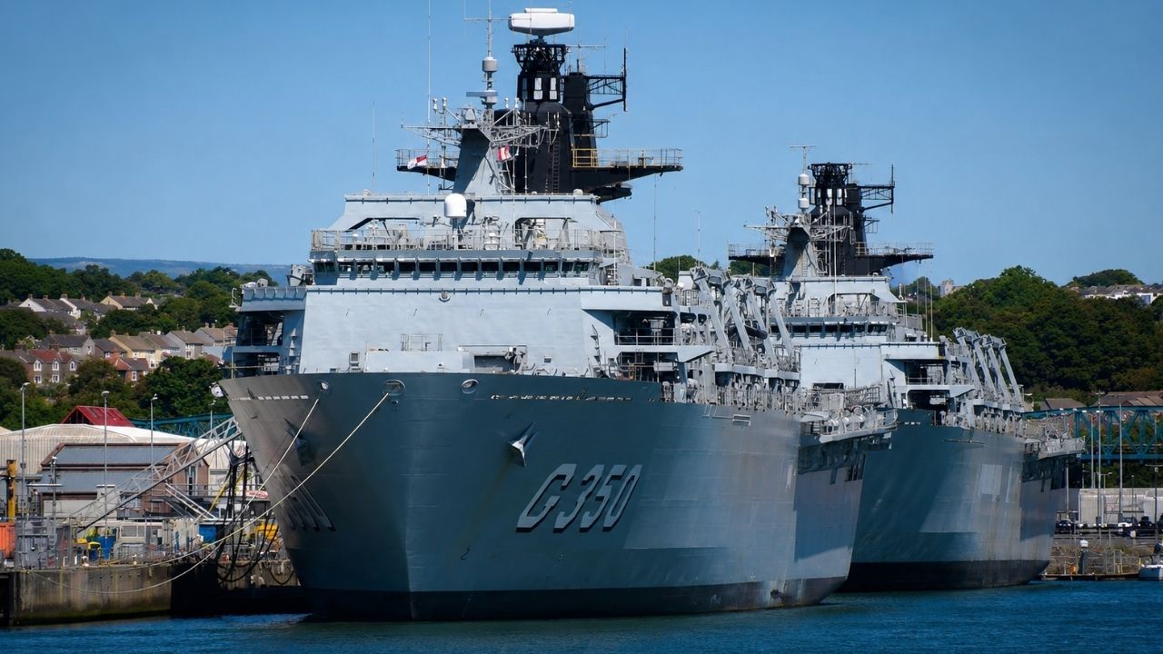 Novo gigante da Marinha do Brasil já tem nome e número: navio Oiapoque (G350) tem 18.000 toneladas, 176 metros de comprimento, pode reunir 1.000 militares a bordo e será o segundo maior da Esquadra após transferência confirmada pelo Reino Unido