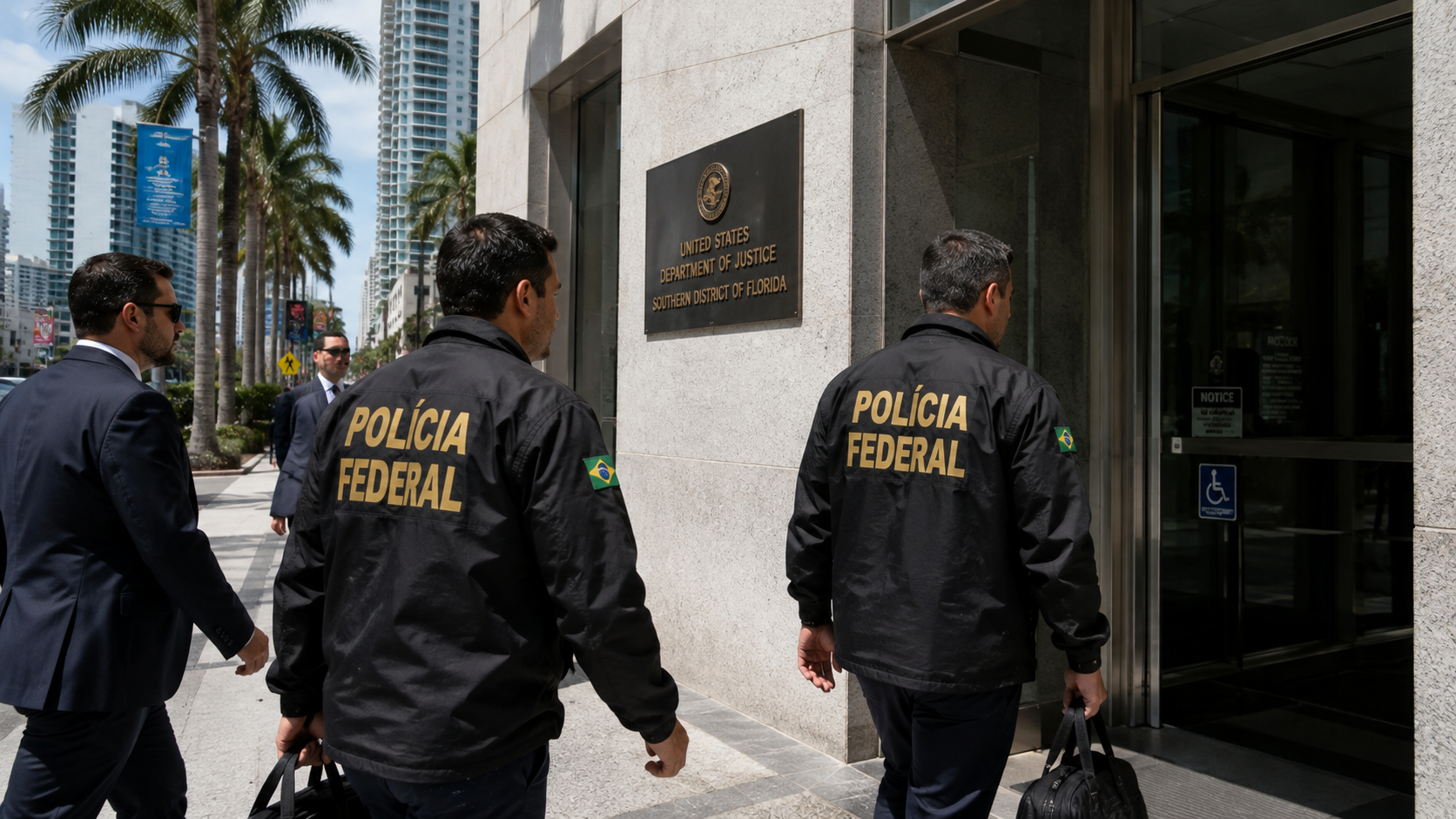Polícia Federal manda agentes a Miami para aprender com os EUA como seguir dinheiro através das fronteiras, localizar patrimônio e recuperar ativos escondidos no exterior