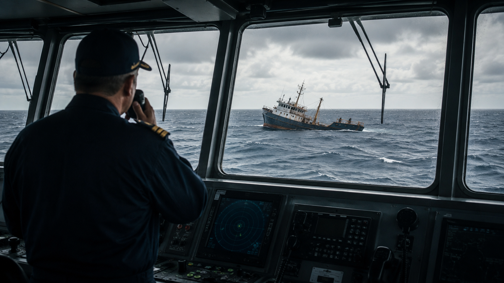 Comandante que ignora pedido de socorro de navio à deriva não comete falta administrativa: uma lei de 2023 trocou a pena que existia desde 1969 por até dois anos de detenção