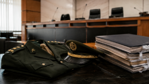 Ser condenado na Justiça não tira a patente de um oficial: é preciso que o STM o declare indigno em processo próprio, o que o plenário fez com os réus do desvio de R$ 25 milhões do IME e com um tenente condenado por roubo; entenda o rito que tira a farda