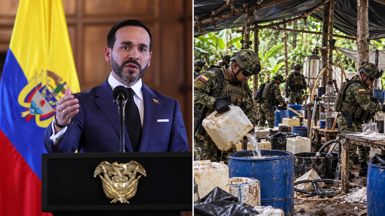 Efeito direita na Colômbia: no primeiro mês após a saída de Petro, novo governo coloca Exército em ofensiva, destrói 148 laboratórios, apreende quase 8 toneladas de cocaína e retira 59 mil munições de circulação