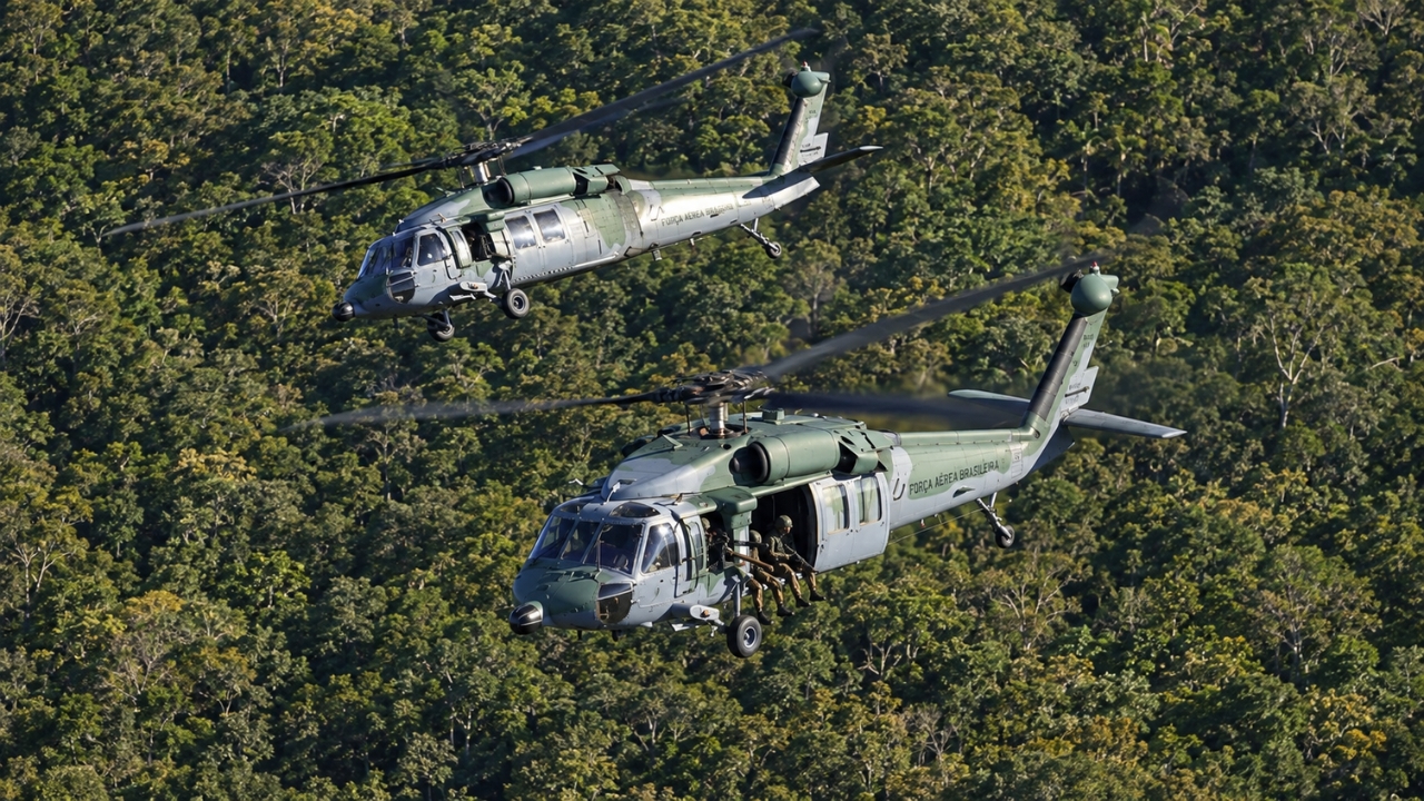 FAB troca helicópteros russos de ataque por Black Hawks americanos: unidade que está sem aeronaves desde 2022 voltará a voar quatro anos depois, mas com uma missão completamente diferente