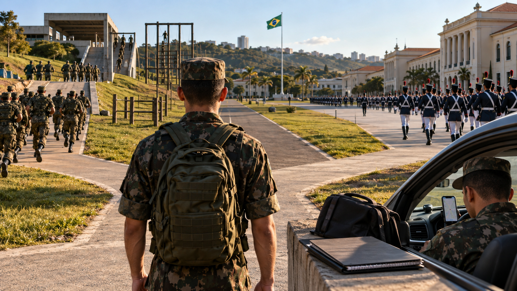 Exército perde nas duas pontas: ESA cai de 149 mil para 72 mil candidatos enquanto sargentos já formados deixam a Força e 440 vagas tentam atrair a próxima geração de oficiais