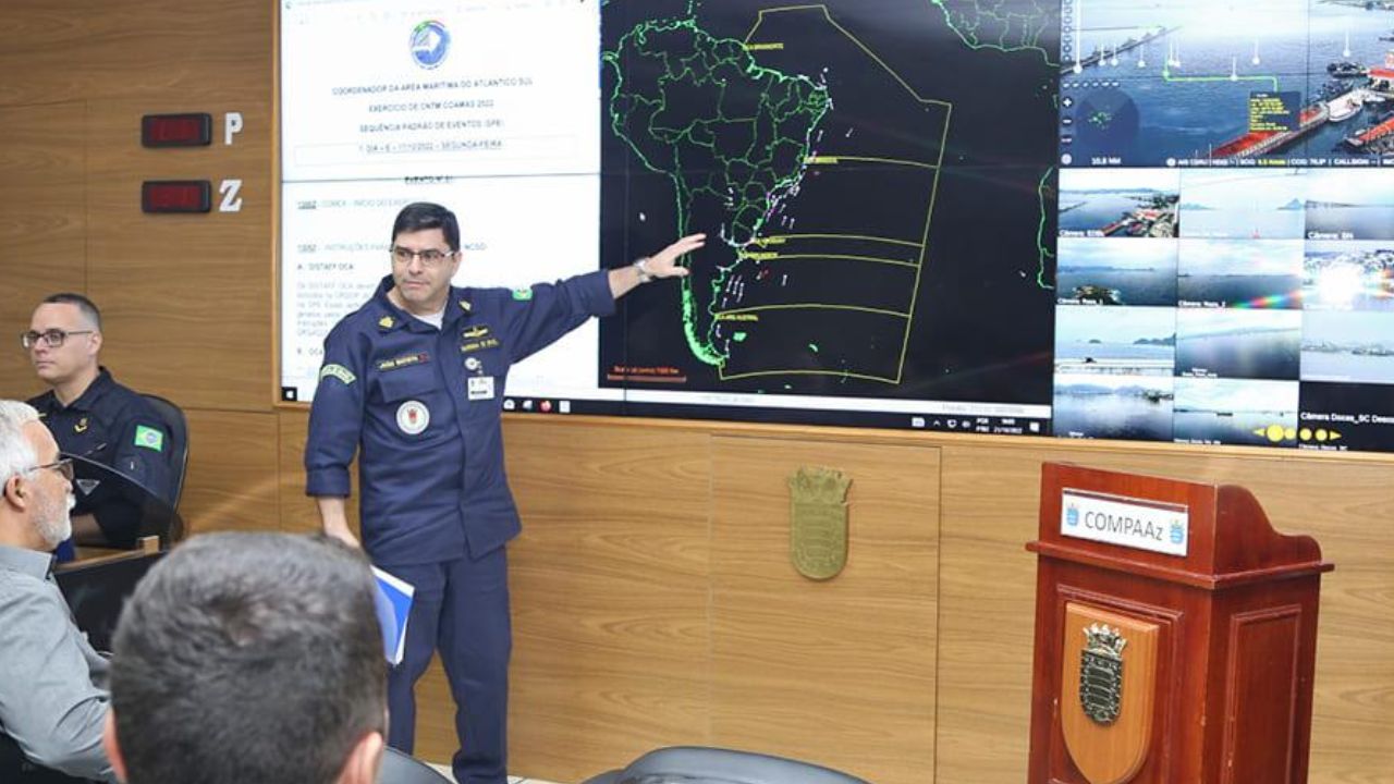40,3 milhões de km² no radar: Marinha prepara no Rio novo centro para monitorar navios e integrar informações de todo o Atlântico Sul