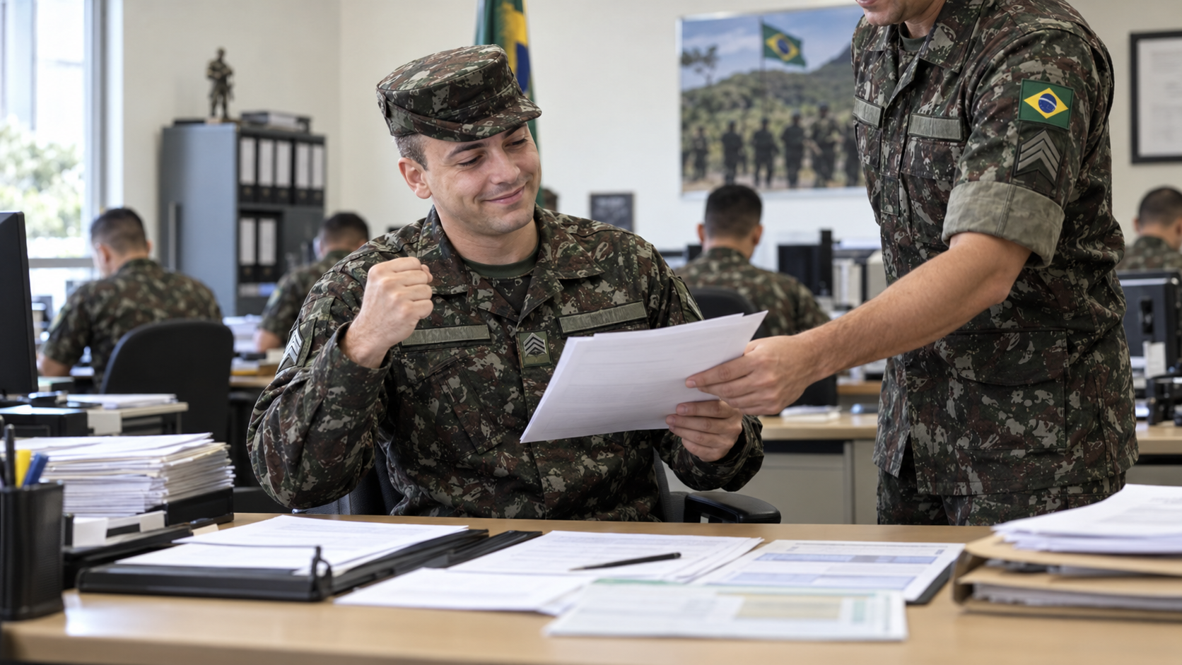 Considerado inválido após incapacidade definitiva, 2º sargento do Exército é reformado e passa a receber remuneração com base no soldo de 2º tenente