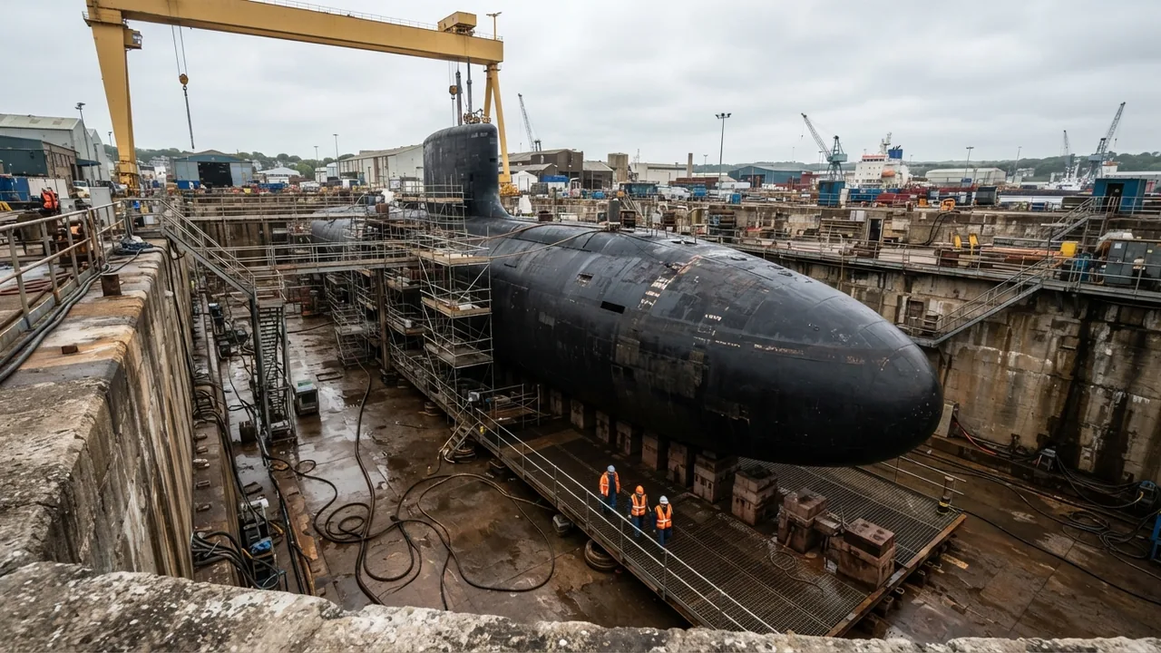 Um submarino nuclear voltou à frota americana depois da primeira grande manutenção já feita no lote em que doze tubos de lançamento viraram dois
