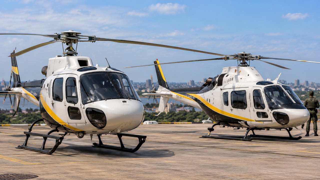 Dois helicópteros de mais de R$ 70 milhões chegam ao Rio Grande do Sul: Esquilo e Koala levam câmera térmica, guincho e nova promessa de resgates