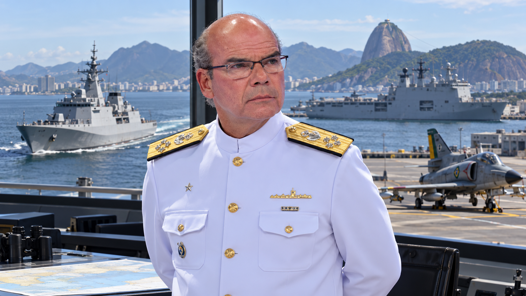 Almirante Olsen chega à reta final do comando da Marinha com duas decisões estratégicas pendentes que podem definir o futuro da Força Naval