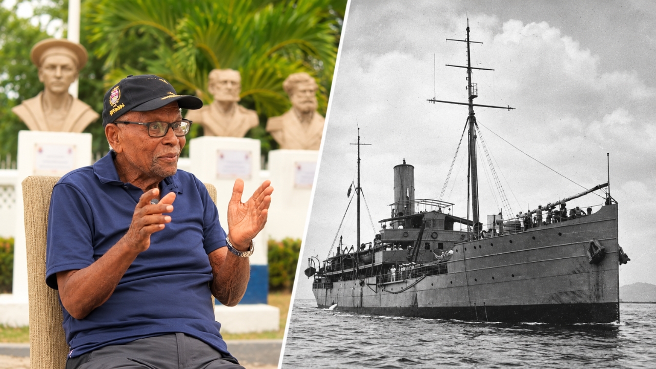 Morre aos 101 anos o último sobrevivente de navio da Marinha torpedeado por submarino nazista na Segunda Guerra; ataque matou 100 brasileiros em apenas três minutos
