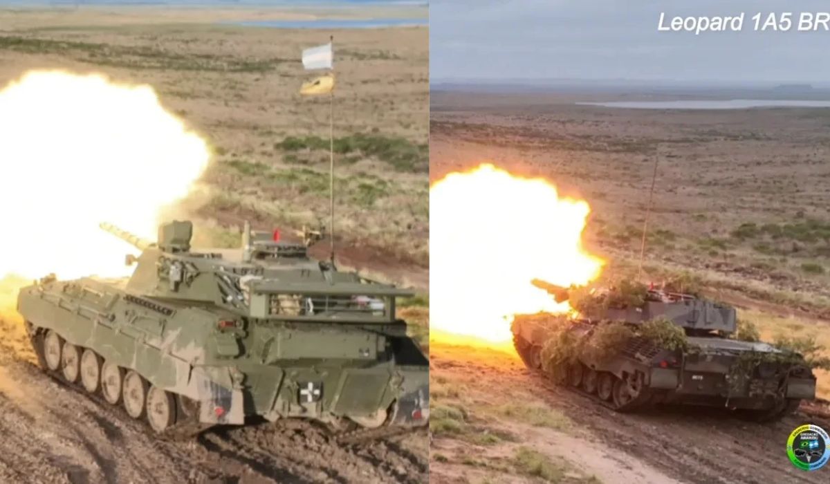 Argentina levou tanques com sensores israelenses ao Brasil enquanto Exército Brasileiro usou Leopard com tecnologia antiga e prevê mantê-los até 2040