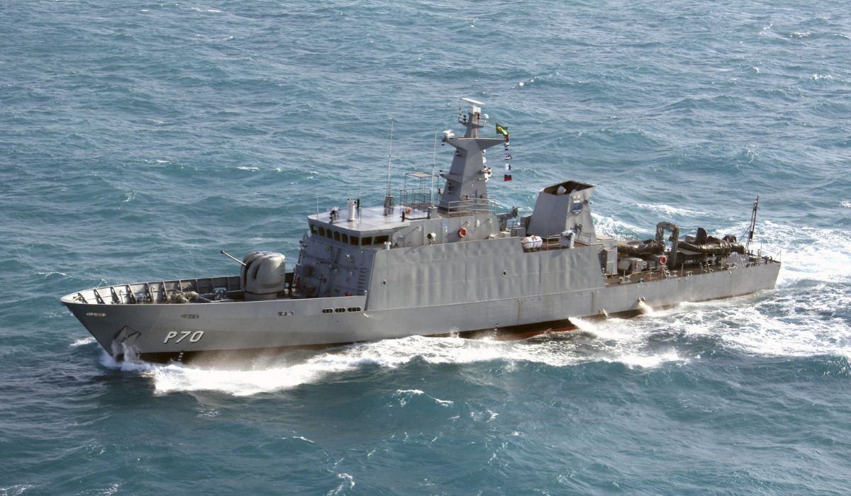 Marinha recebe sinal verde para projeto de R$ 1,35 bilhão com 3 navios armados para vigiar águas brasileiras e combater crimes no mar