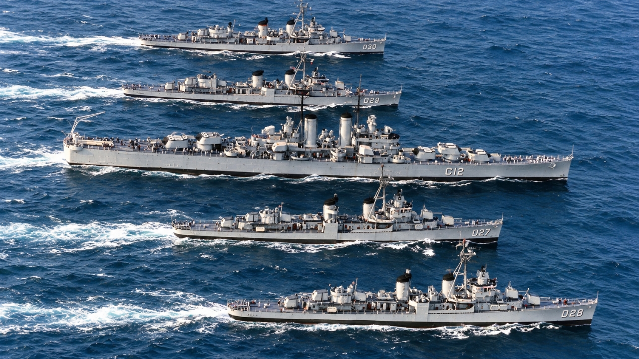 EUA ofereceram ao Brasil dois contratorpedeiros, dois submarinos e um navio-varredor por empréstimo, mas queriam que o país bancasse milhões de dólares para reativar as embarcações