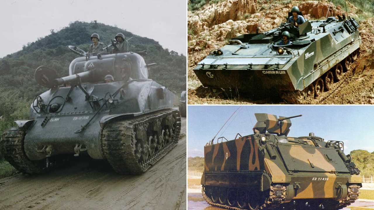 Exército Brasileiro tentou transformar tanques Sherman da Segunda Guerra em blindados de 29 toneladas, preparou pré-série de 11 veículos, mas testes frustraram o projeto e barraram a homologação