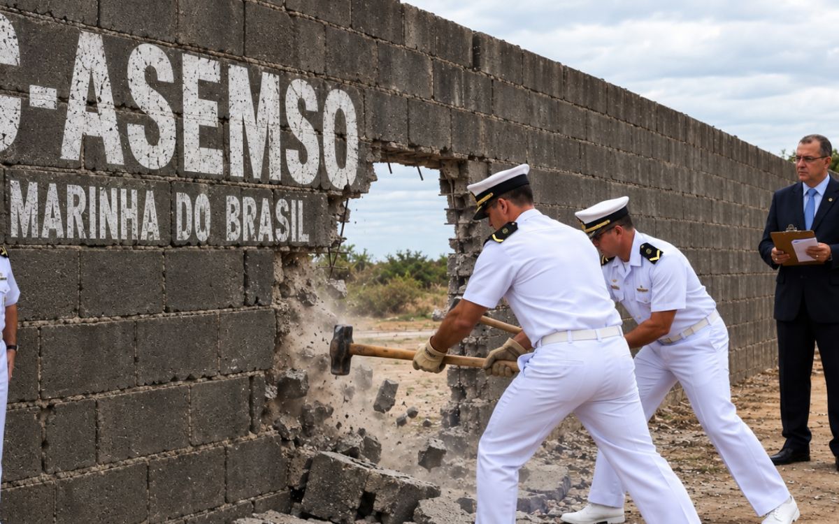 Muralha do C-ASEMSO é derrubada e Marinha terá que matricular suboficial em curso que garante Altos Estudos com adicional de 73%