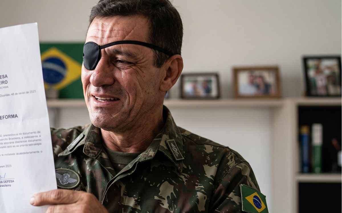 Cégo de um olho, soldado lutou por 20 anos na justiça até conseguir vencer: Exército excluiu militar em 2006, agora foi obrigado a reincorporá-lo