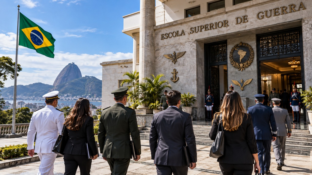Alunos de mestrado e doutorado podem disputar curso da Escola Superior de Guerra ao lado de oficiais: inscrições para 2027 terminam em 30 de outubro