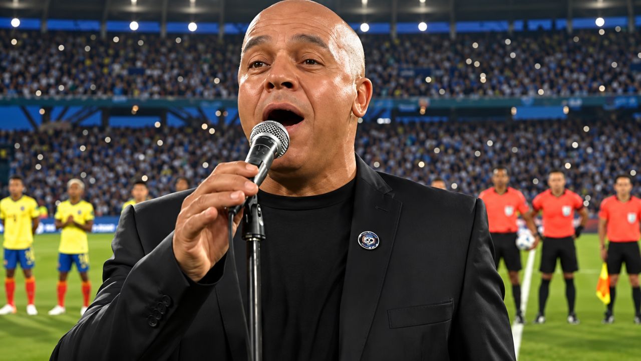 Fabio Santana, veterano das Malvinas, ficou 15 anos sem cantar após a guerra e agora terá sua voz ouvida no maior estádio da Argentina, na despedida de Messi