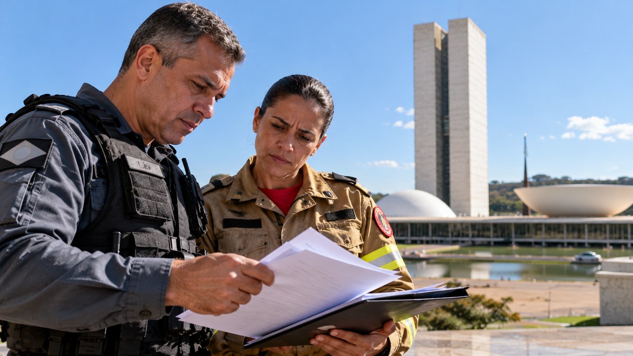 Aposentadoria de Policiais Militares e Bombeiros vira pauta quente na Câmara dos Deputados: PL 3291/2023 avança com novo texto que permite averbar tempo civil e proteger direitos anteriores a 2020