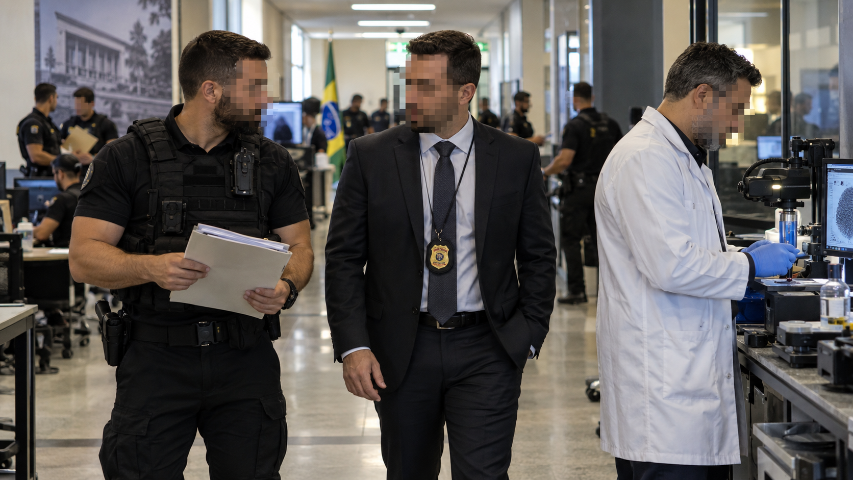 Polícia Federal registra nove mudanças de carreira no mesmo mês, com agentes e escrivão assumindo cargos de delegado e perito criminal