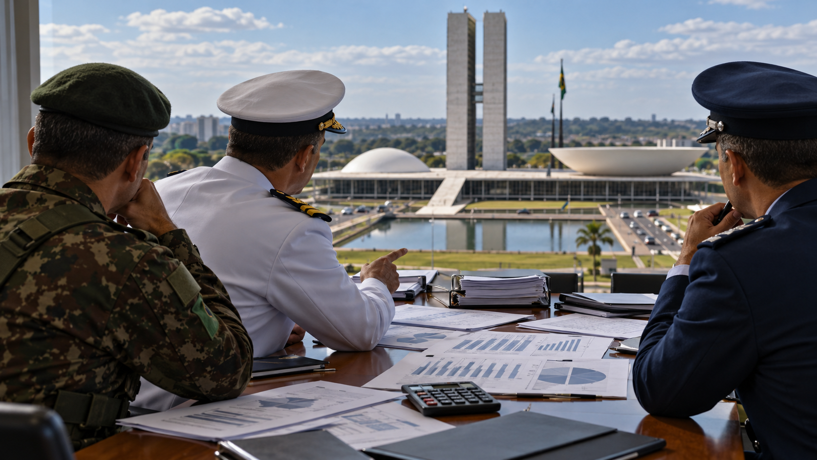 R$ 9,1 bilhões na mesa, mas quanto vai para os militares? Reajuste de 2027 vira incógnita, equiparação com a PMDF não avança e temporários conseguem levar ao Senado a batalha contra o limite de 8 anos