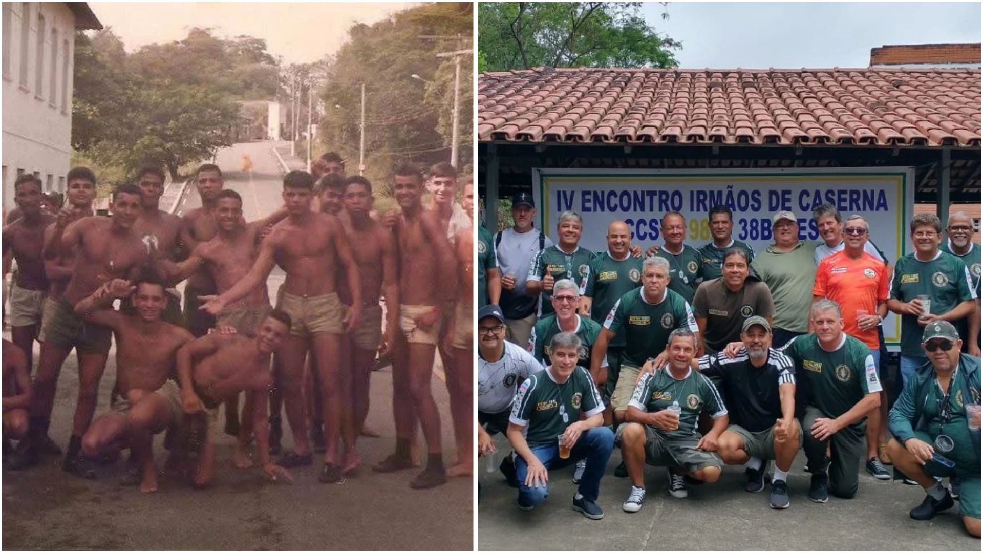 Do quartel para a vida civil: veteranos do Exército que serviram juntos há 44 anos se tornaram empresários, agricultores e professores e mantêm amizade que atravessa gerações